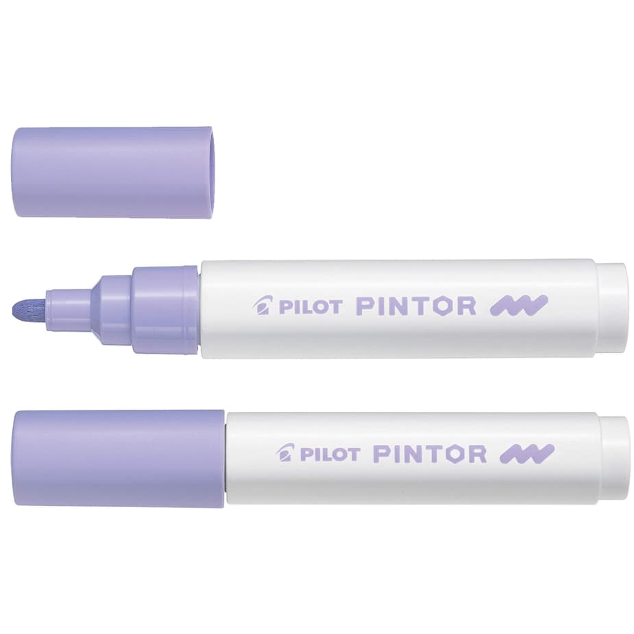 Marcador Pintor Pilot Ponta M 1.4mm - Violeta Pastel