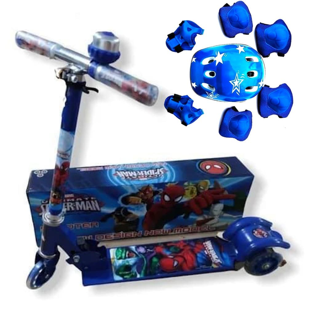 Patinete 3 Rodas Infantil Ferro  Presente Criancas Black Friday