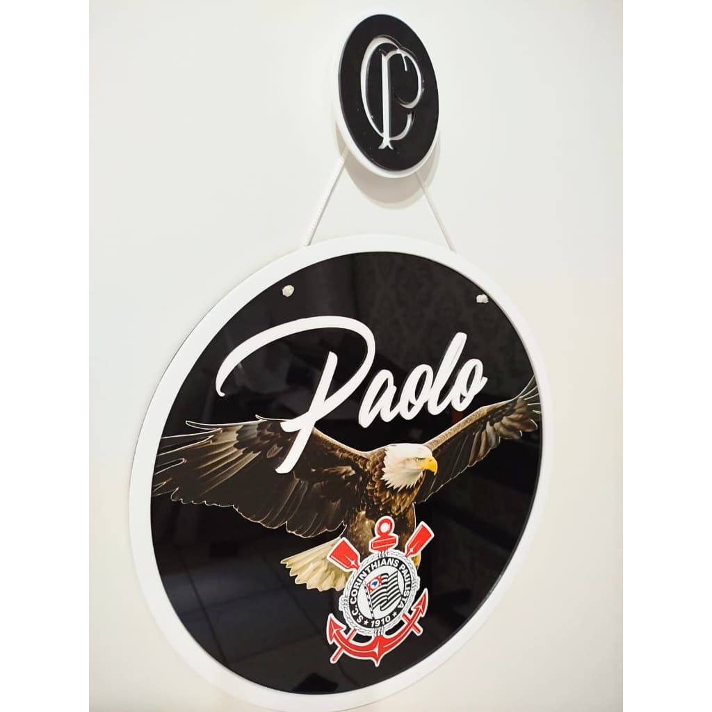 Bebê Porta Maternidade Corinthians/Timão Quarto Bebê Enfeite