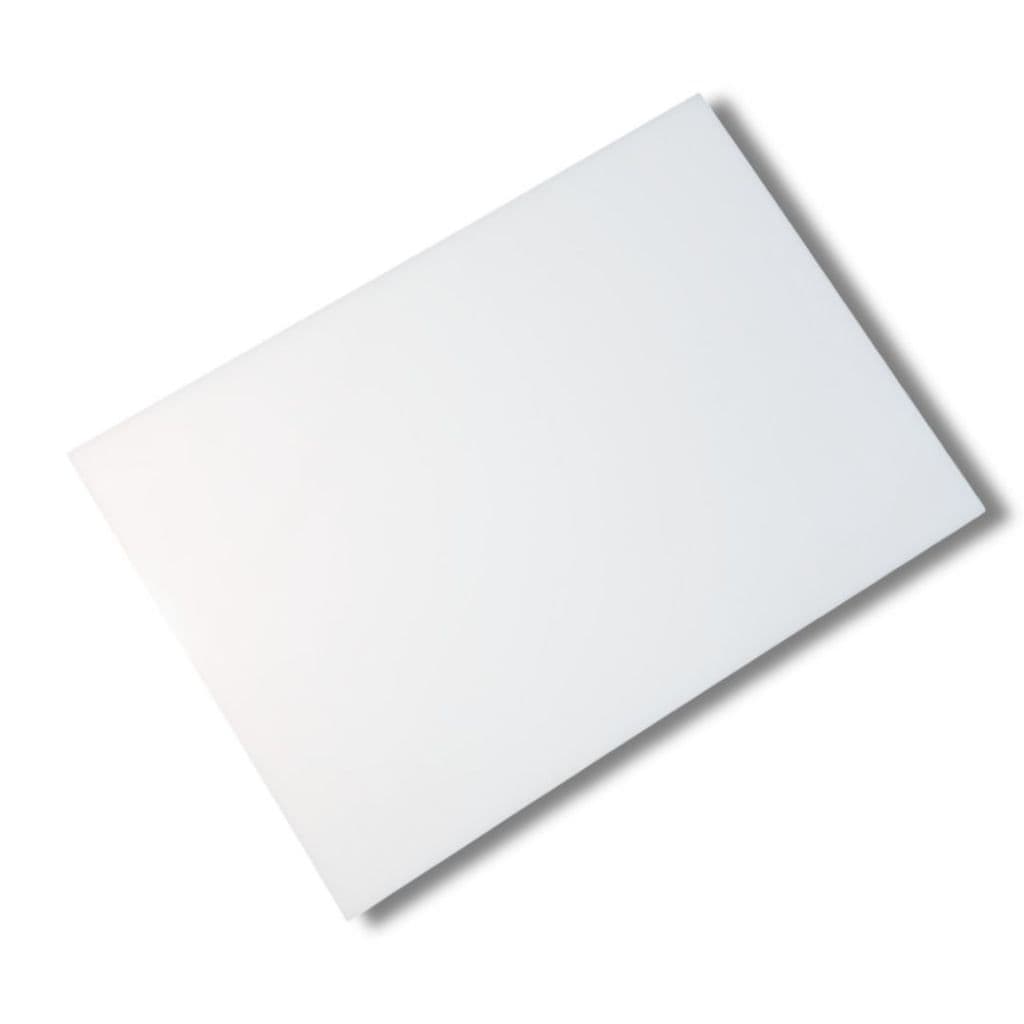 Chapa Tábua de Corte em Polietileno 50x60cm 15mm Espessura para Açougue Padaria Carne Frango Legumes