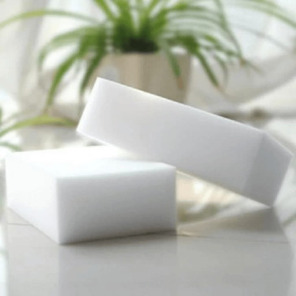 Kit 3 Esponjas Mágicas Magia da Limpeza em suas Mãos Buchas brancas de Fácil Utilização