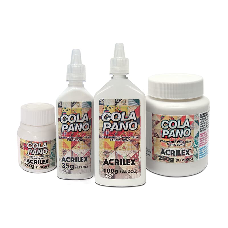 Cola para Tecido Cola Pano Artesanato - Acrilex - Escolha o Tamanho