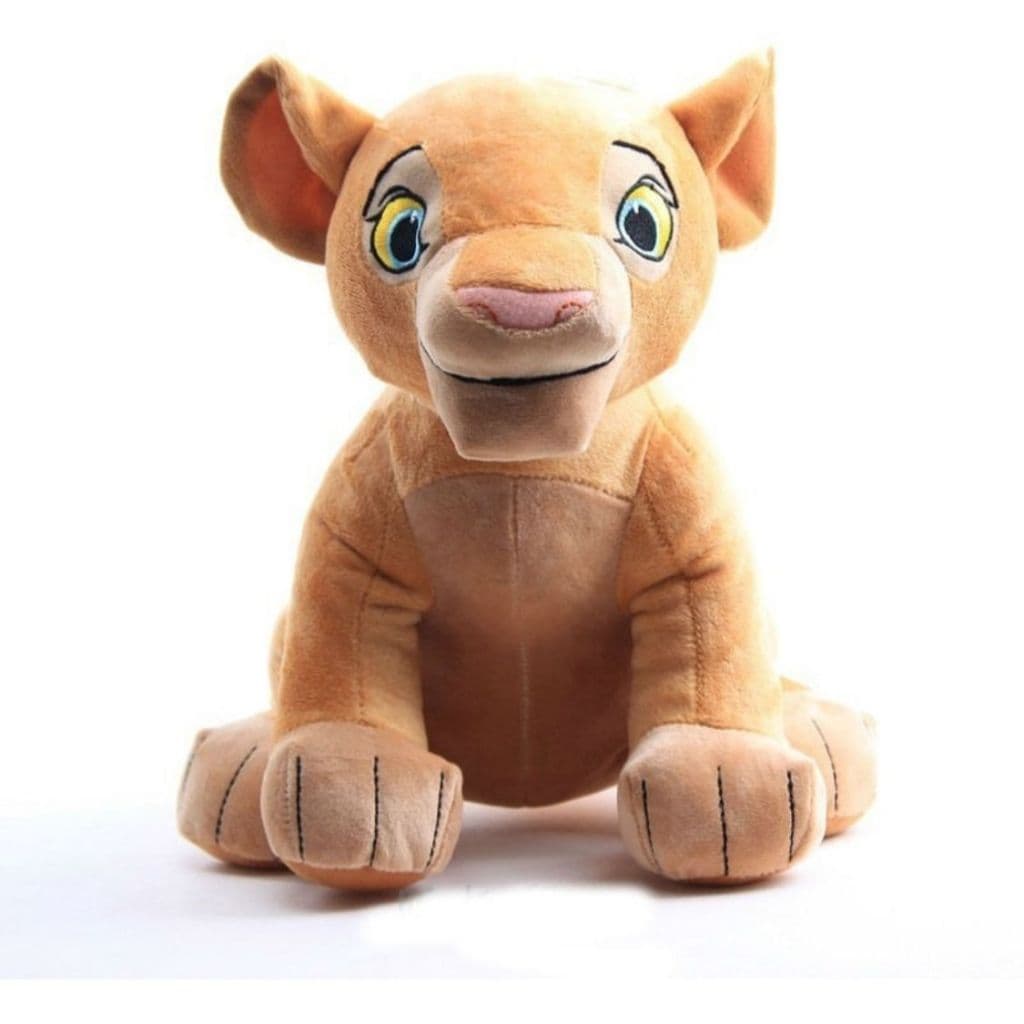 Nala Pelúcia Rei Leão Simba 26cm Filme Disney Muito Fofo Cor Marrom-escuro