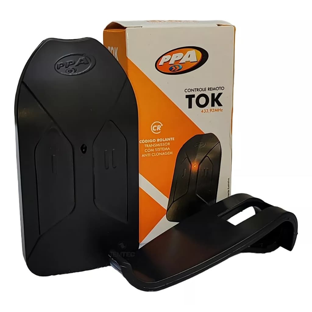 Controle remoto PPA Tok 433,92 Mhz Dupla Tecnologia