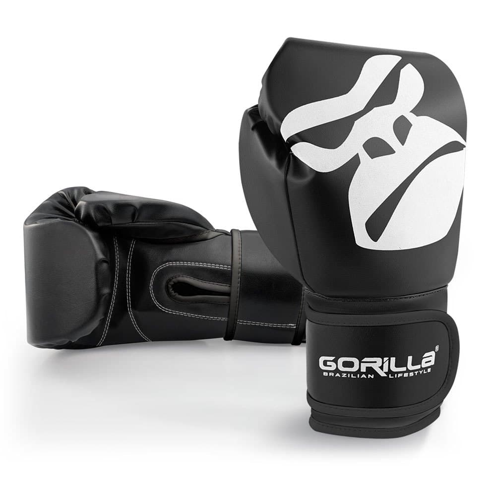 Luva De Boxe 12 Oz Profissional Gorilla Treino Muay Thai