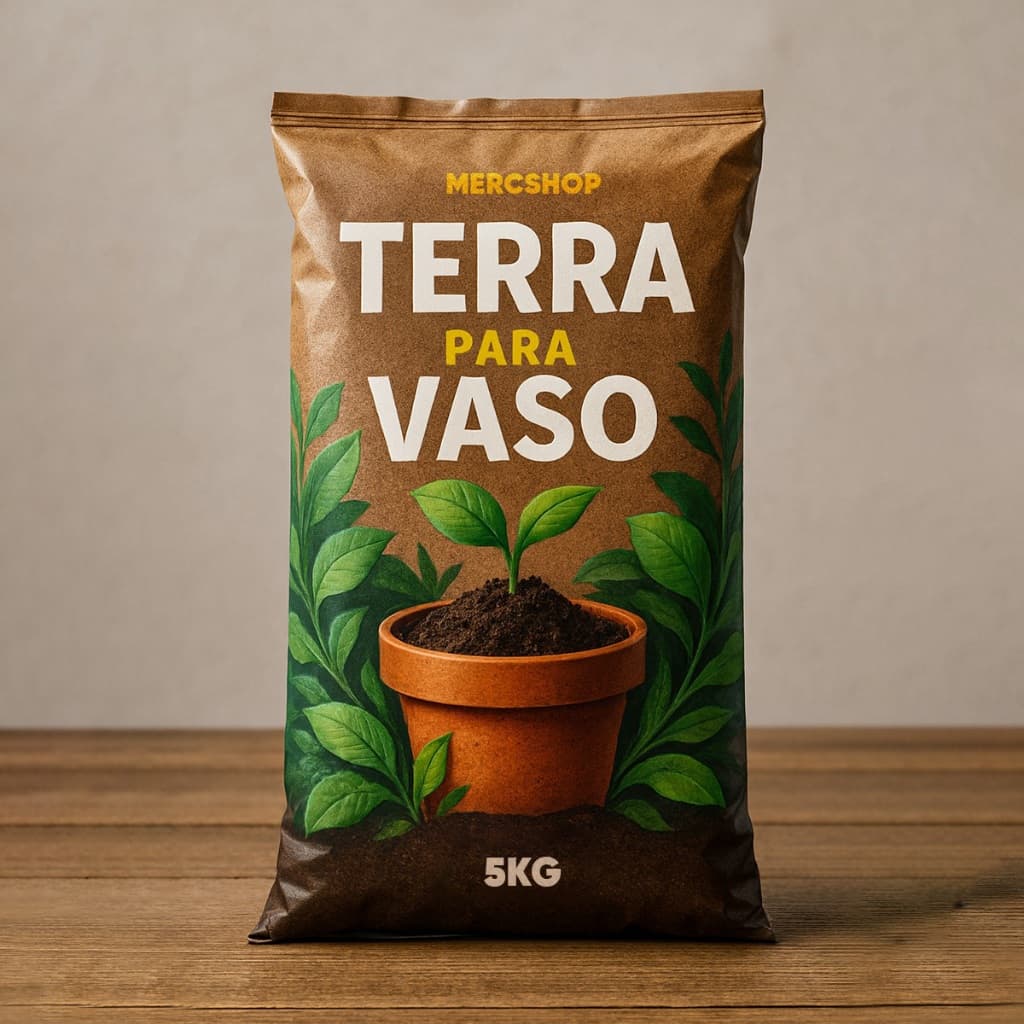 TERRA VEGETAL ADUBADA 5 KILOS PRONTA P/ PLANTAR  PARA VASOS  CANTEIROS  JARDINS , ENVIO IMEDIATO.