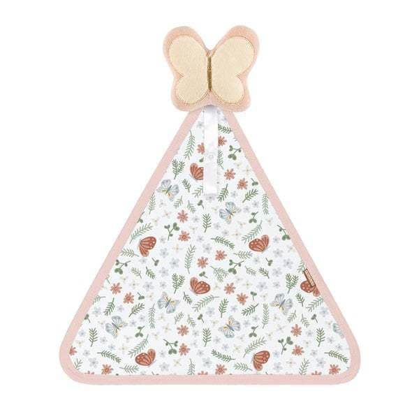 Naninha com porta chupeta para bebês