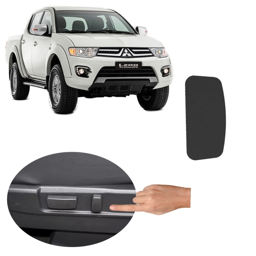 Botão Regulagem Elétrico Banco L200 Triton 2008/2016 Posição