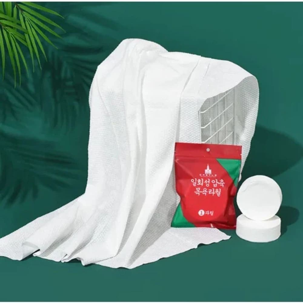Toalha de Banho Descartável Mágica 45x140cm  Para Viagem