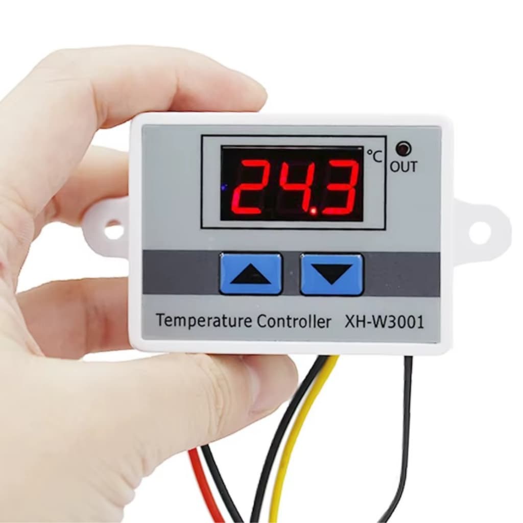 Controlador de temperatura digital para geladeira freezer cervejeira estufa chocadeira aquário W3001