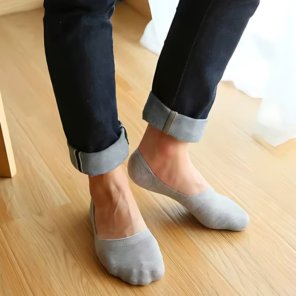Kit 3 Pares Meia Invisível Masculina Soquete