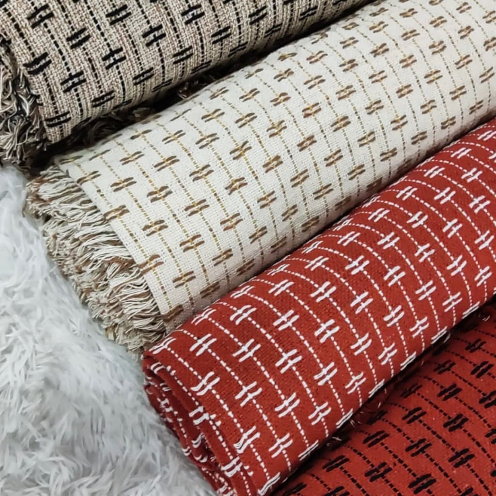 Manta Para Sofá Decorativa 2,40x1,80 Protetora 100%Algodao Casa Nova