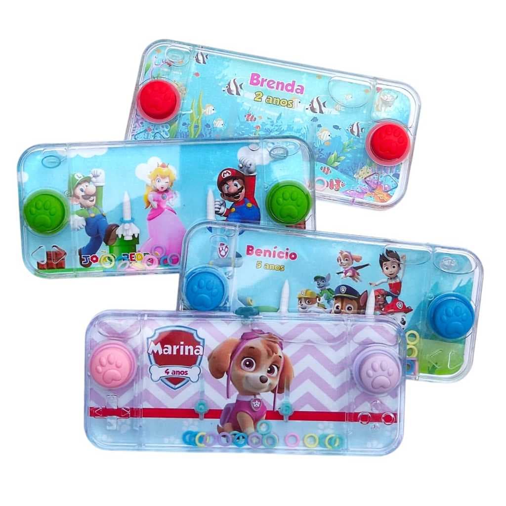 Kit Com 65 Aquaplay Personalizado Lembrancinhas Aniversário