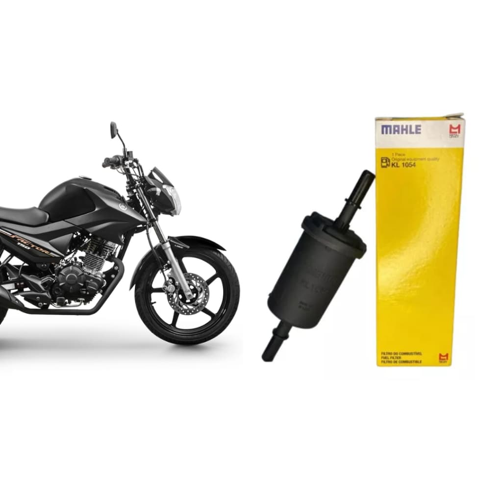 Filtro de Gasolina Yamaha YBR Factor 150 2013 até 2024 Original Metal Leve Mahle