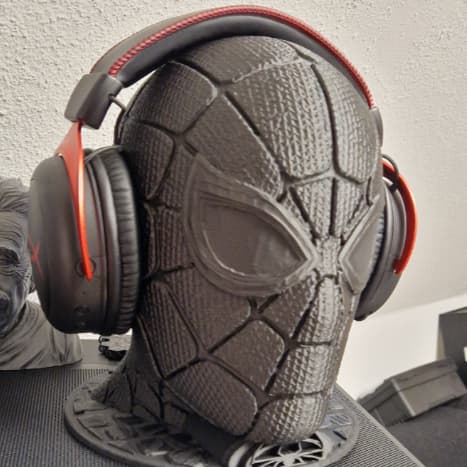 Suporte para Headset fone de ouvido Homem Aranha