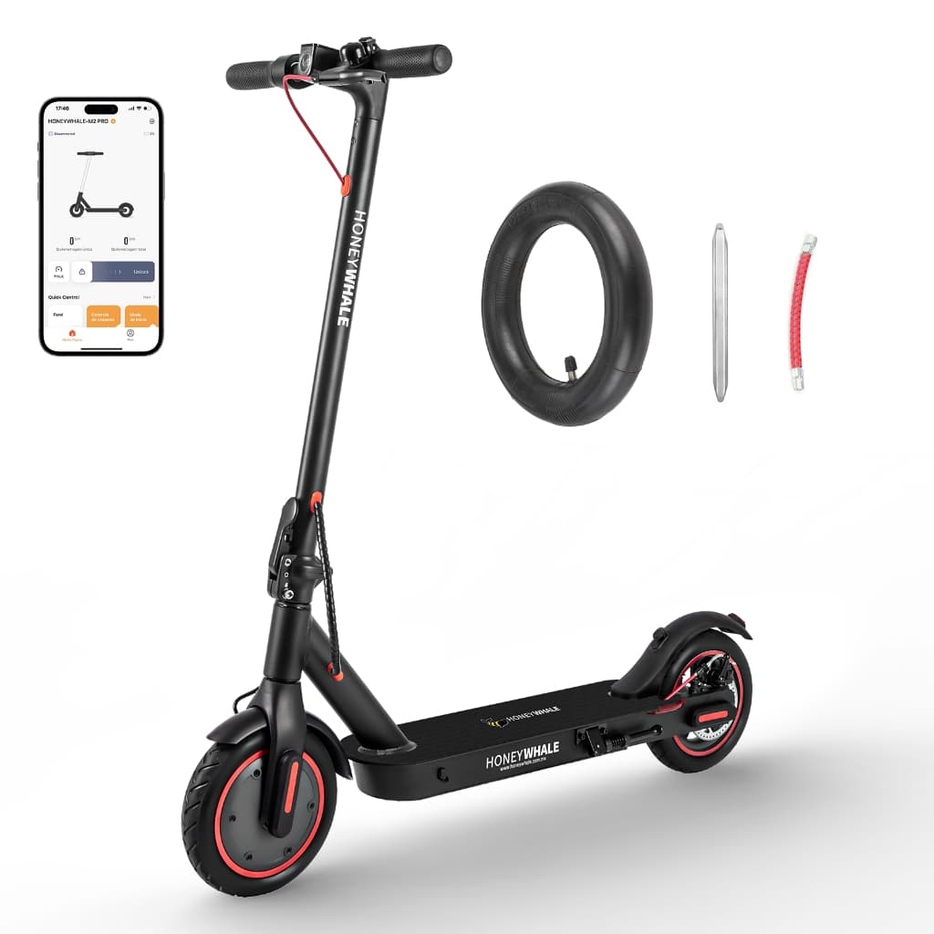 HONEYWHALE M2 Pro 500W Patinete Elétrico Scooter, 32 KM/H Velocidade, 22 KM Autonomia