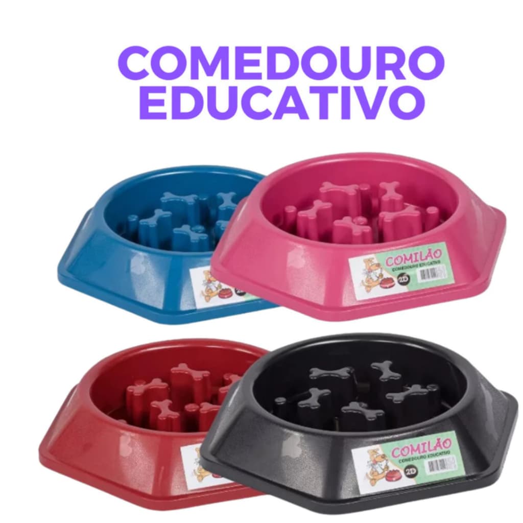 Comedouro lento - promoção - ótimos para cães e gatos.