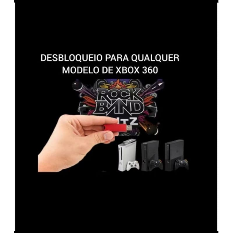 Kit Xbox 360 + EXPLOIT+ Jogos Completos para todos Modelos