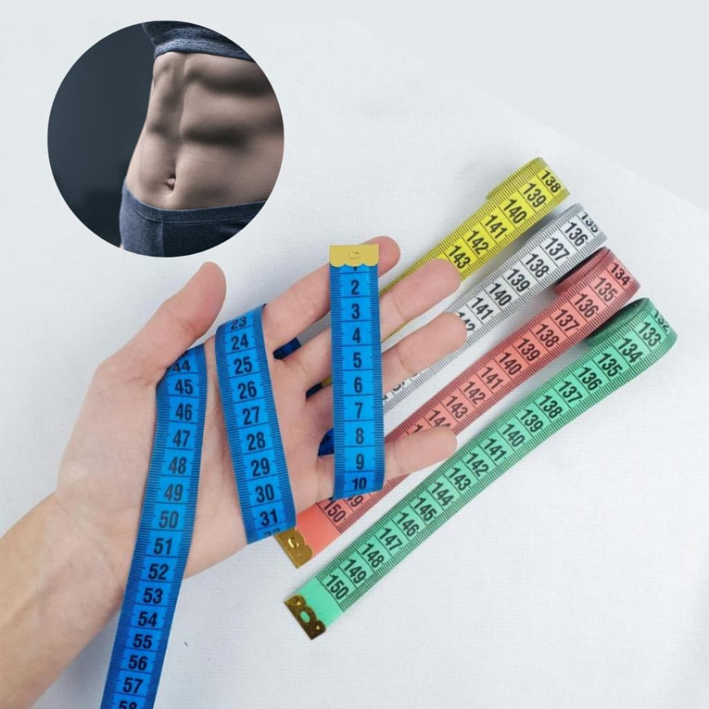 Fita Métrica Corporal Academia Dieta Medidas Flexível 150cm P/ Medida