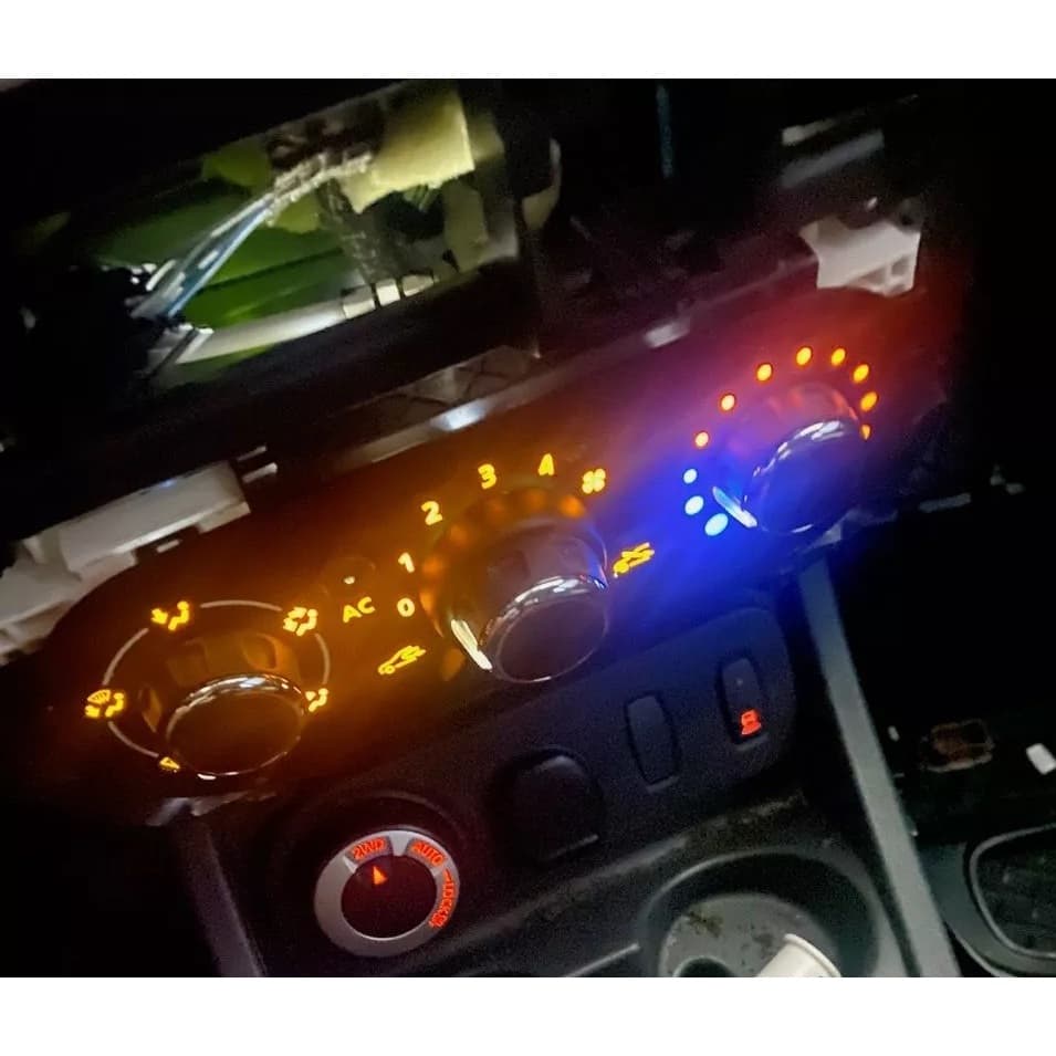 LED LÂMPADA T5 B8 DO AR PARA RENAULT DUSTER CAPTUR CLIO LOGAN SANDEIRO 12V
