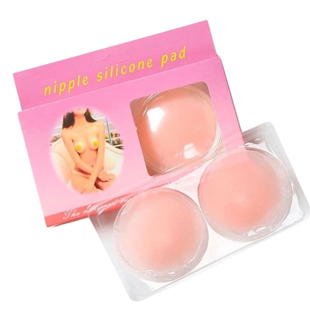 Tapa Peito Mamilo Sutiã Silicone invisível Autocolantes Protetor de Seio Nipple Pad Adesivo Para Bico