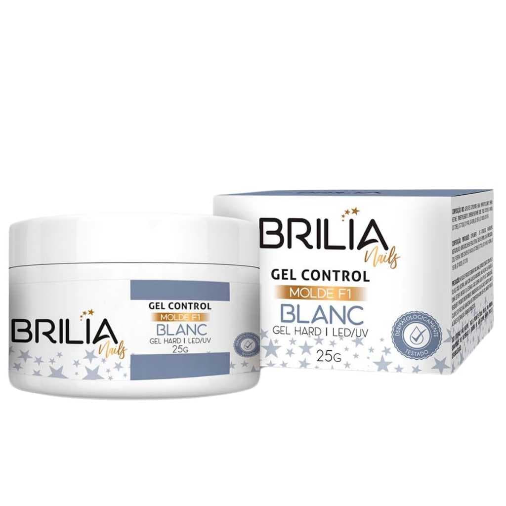 Brilia Gel Alongamento de Unhas Blanc Control