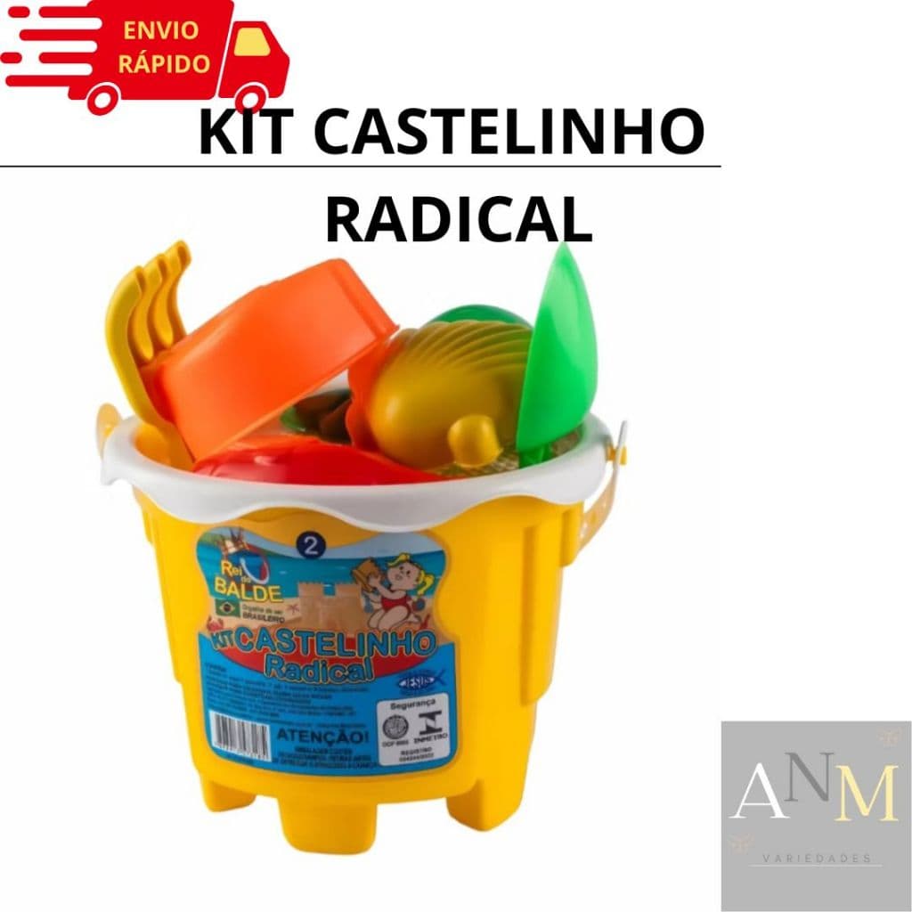 Balde De Areia kit Praia Brincar Terra Areia Com Peneira Pá Moldes Rastelo Escolas Parques E Praia.