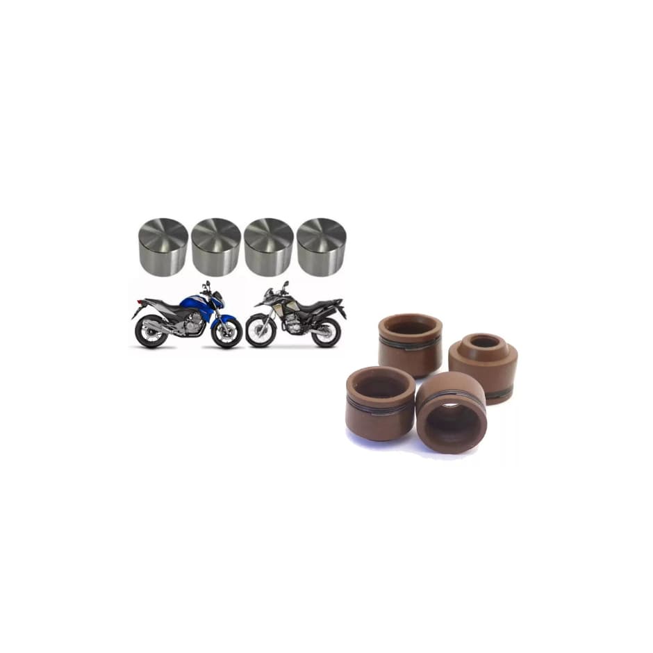 kit Tucho De Válvula Twister Tornado Cb300 Xre300 - 04 Un 04 retentor