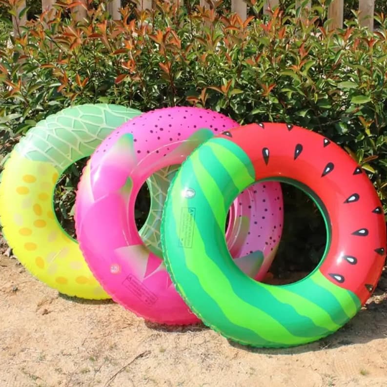 Bóia Inflável Circular Pitaya 90Cm Praia/Piscina