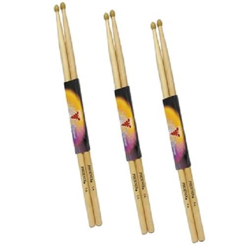 Baquetas 5a Phoenix C/ Ponta De Nylon Phx (kit C/ 02 Pares)