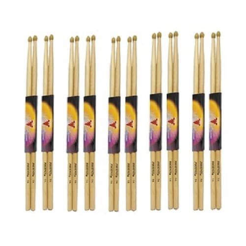 Baquetas 5a Phoenix C/ Ponta De Nylon Phx (kit C/ 05 Pares)