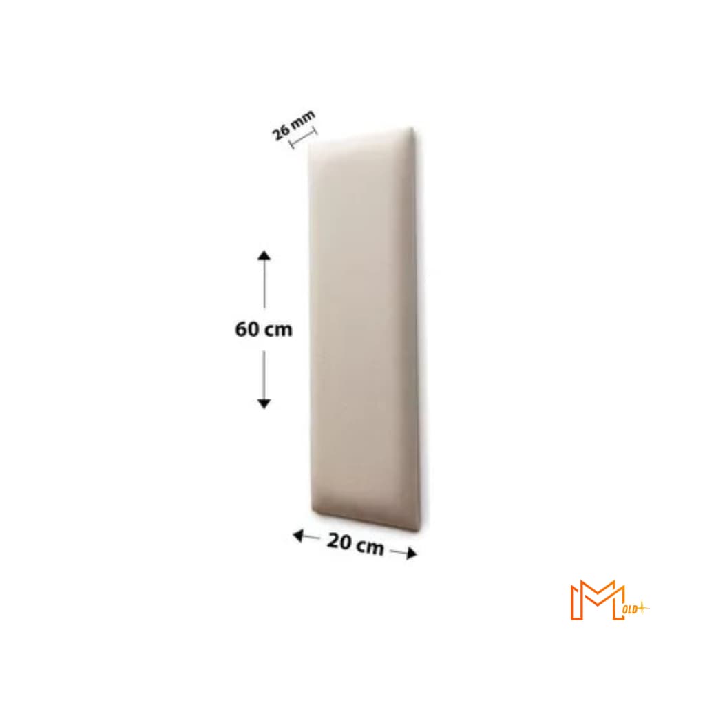 1 CABECEIRA MODULAR 60X20 RETANGULAR -- PEÇA ÚNICA PARA REPOSIÇÃO