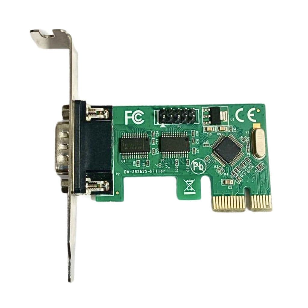 Placa De Comunicação PCI Express Serial 1 Porta Perfil Baixo | SERIAL-B