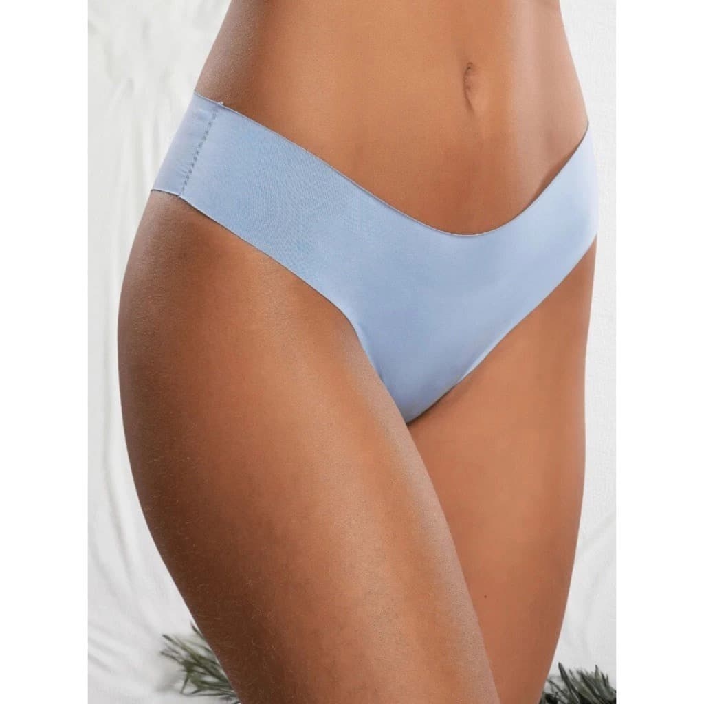 Kit 5 Tangas Fio Sem Costura Corte a Laser Não Marca Tanga Conforto