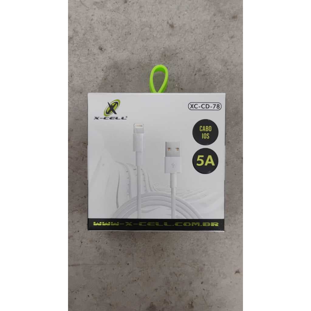 CABO DE DADOS USB LIGHT 8P 5.0A 1M XC-CD-78