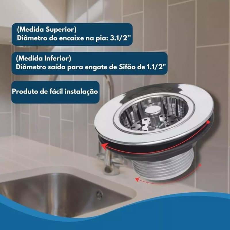VÁLVULA PARA PIA AMERICANA ABS 3.1/2