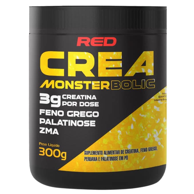 Creatine Monster 300 Gramas Red Series - Creatina Monohydratada