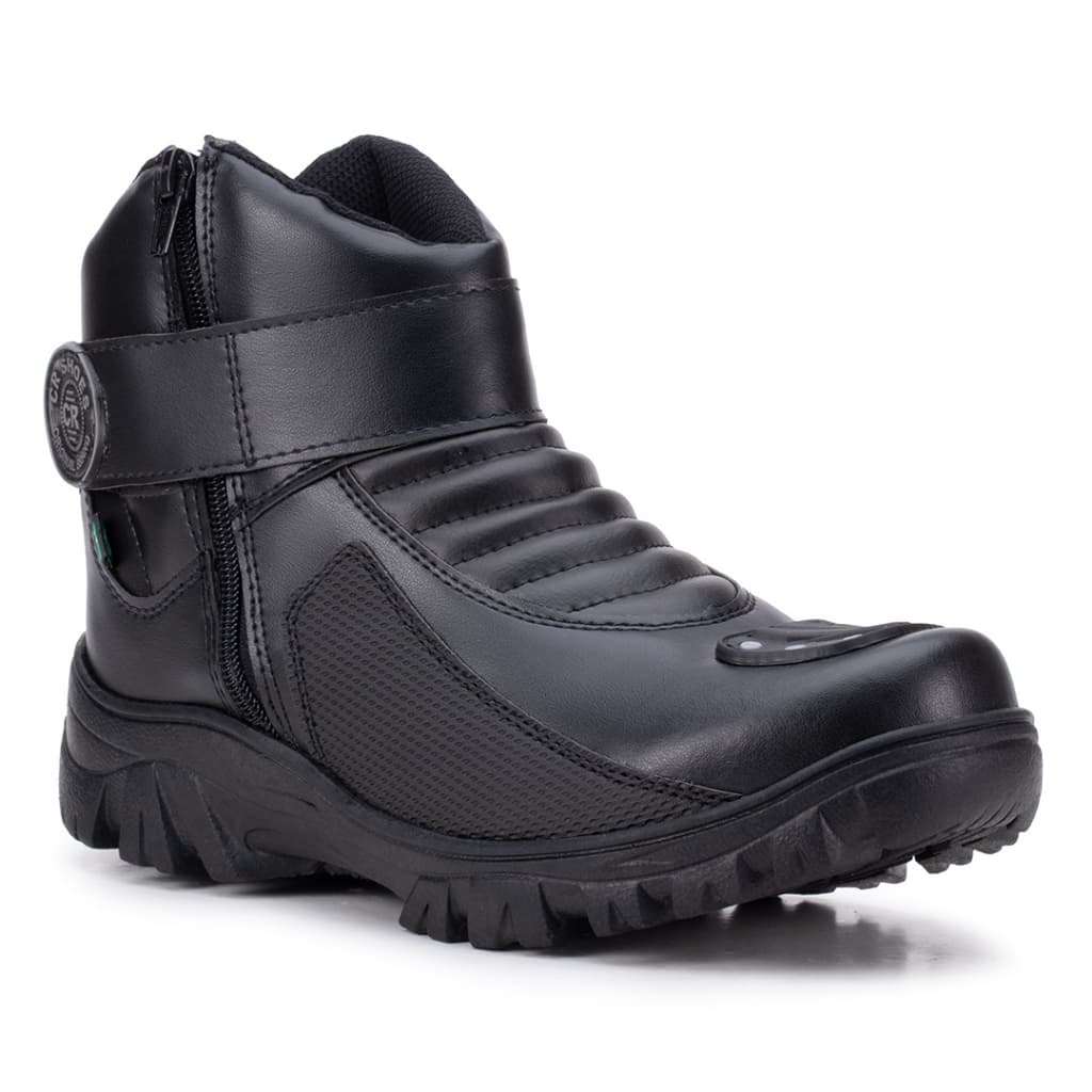 Bota Coturno Motociclista Masculino Motoqueiro Crshoes 8018