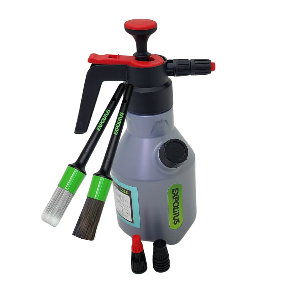 Pulverizador Snow Foam Manual Expolitus 2l + Pincel Interno + Pincel Externo