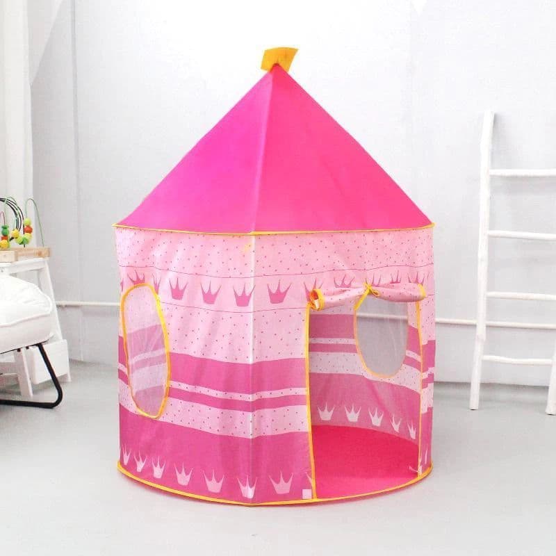 Tenda Toca Cabana Infantil Castelinho das Princesas rosa melhor preço