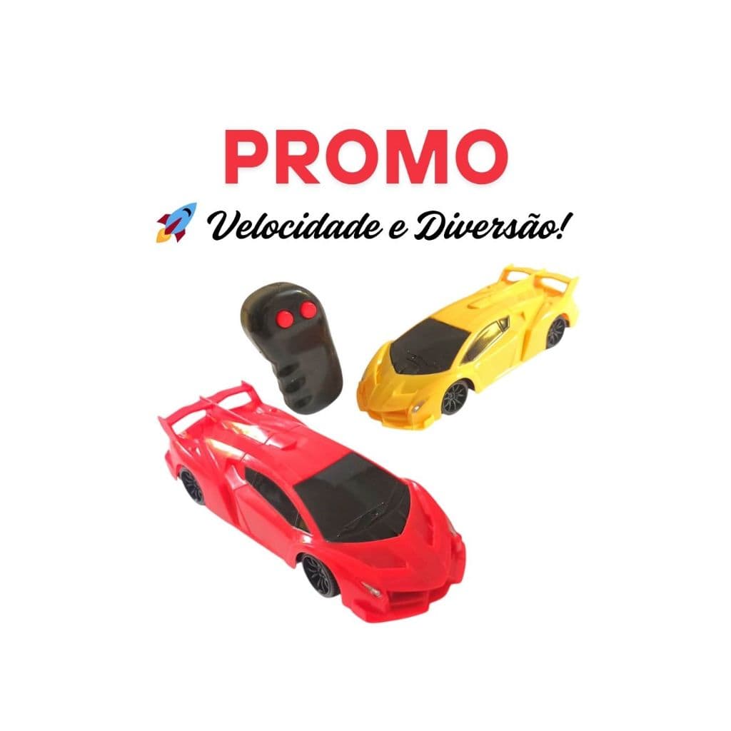 Carrinho de Controle Remoto, Bate e Volta, Velocidade e Diversão Garantida - Sports Car Max Speed