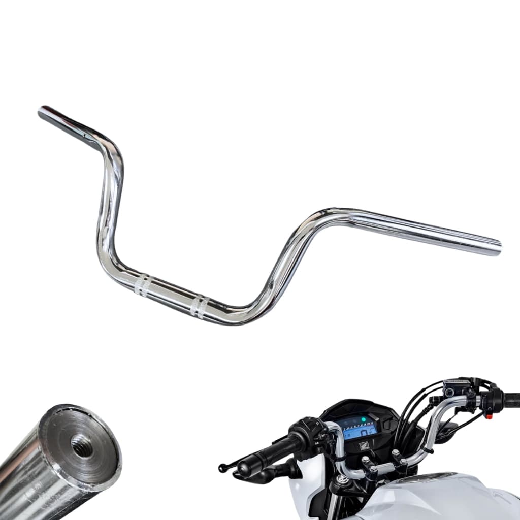 Guidão Com Suporte Peso Para Modelo Cg 160 Titan Fan Start
