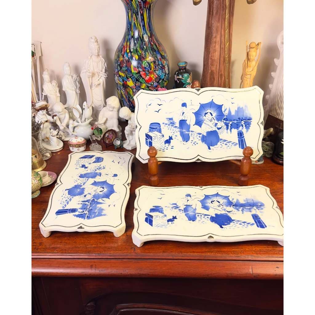 Delicada travessa em porcelana Zappi.