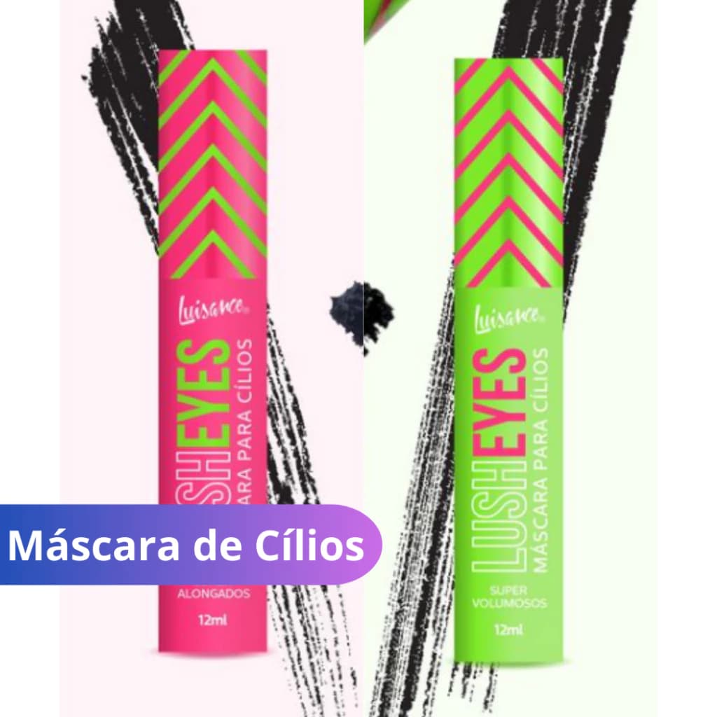 Máscara Para Cílios Lush Eyes Super Alongados Luisance