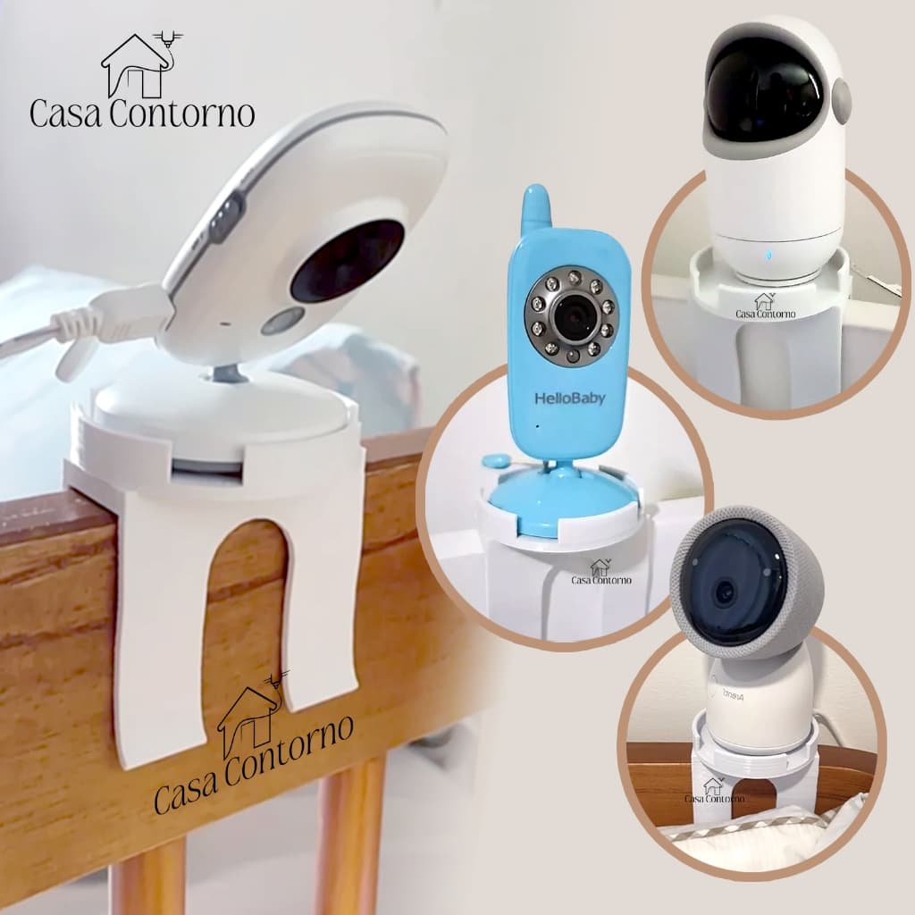 Suporte para Camera Baba Eletronica de Berço Universal