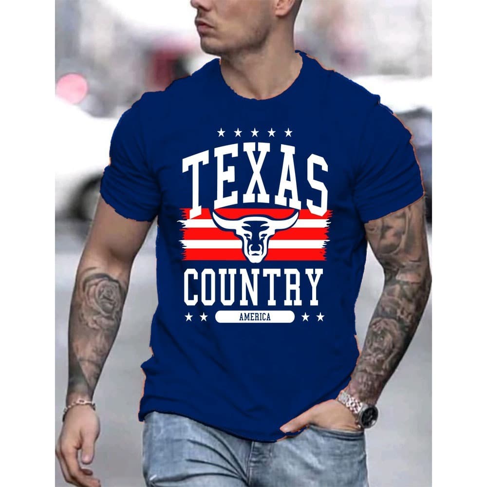 Camiseta Masculina Texas Country Rodeio Vaquejada Agro Ref 3