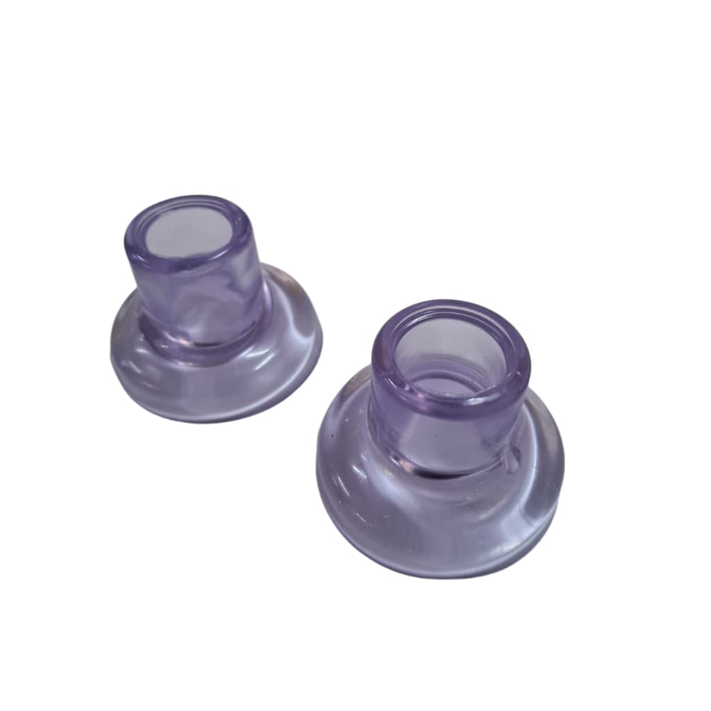 KIT 2 VENTOSAS EM SILICONE PARA PÉS DE CERCADOS