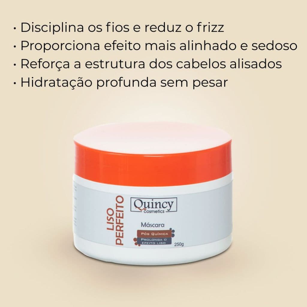 MÁSCARA LISO PERFEITO QUINCY 1050-A