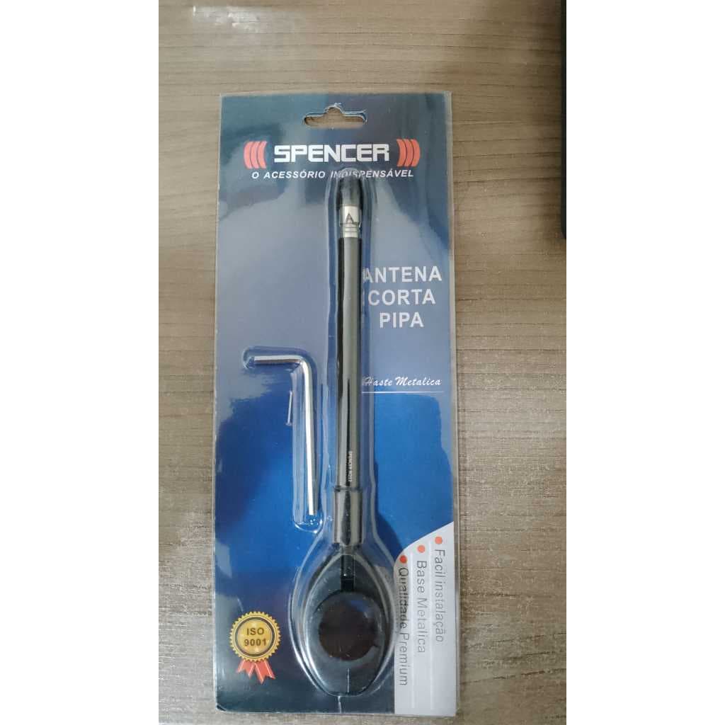ANTENA CORTA PIPA 7 ESTAGIO PARA GUIDAO PRETO 2401016