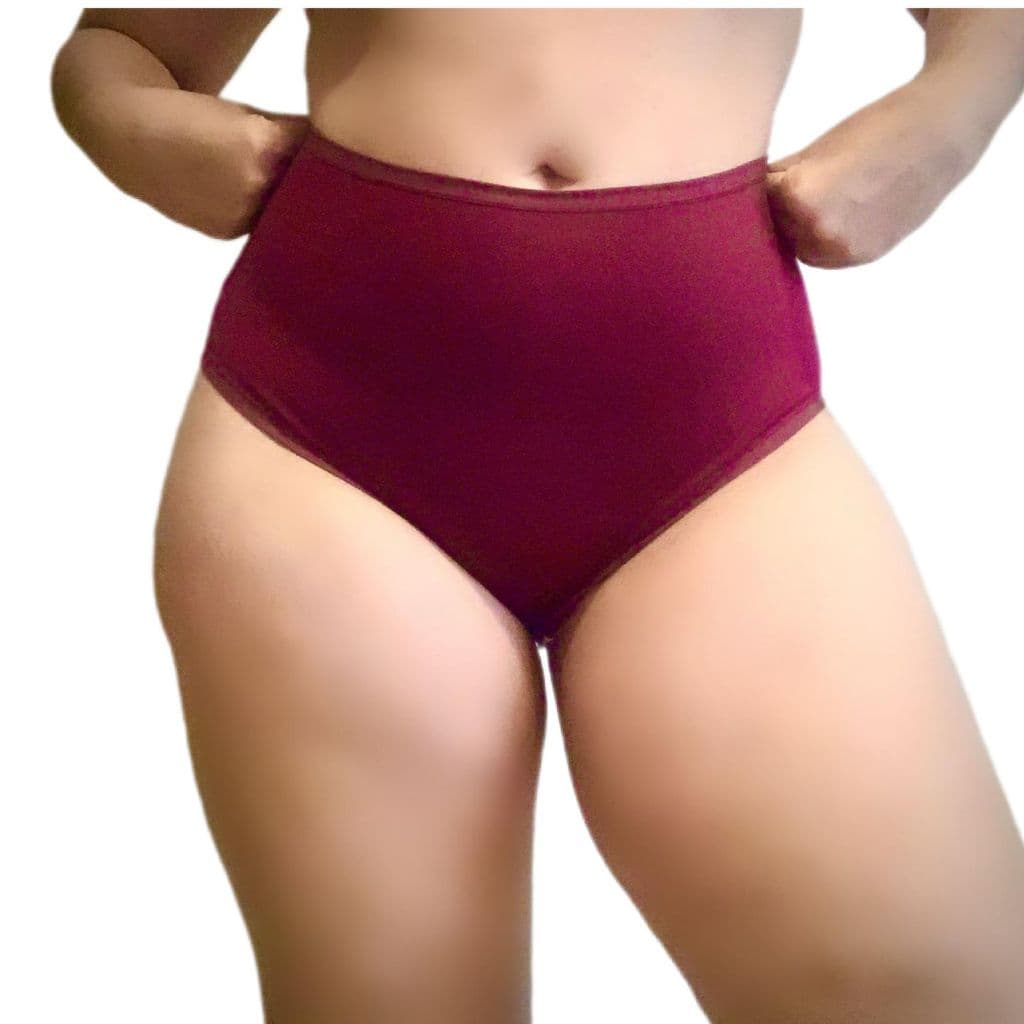 5 Calçola Cós Alto Plus Size Calcinha Gestante Idosas Pós Parto